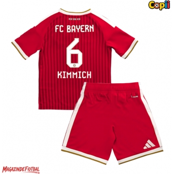 Bayern Munich Joshua Kimmich #6 Echipament de Fotbal Replică 2026-27 Copii Acasa (+ Șorturi)